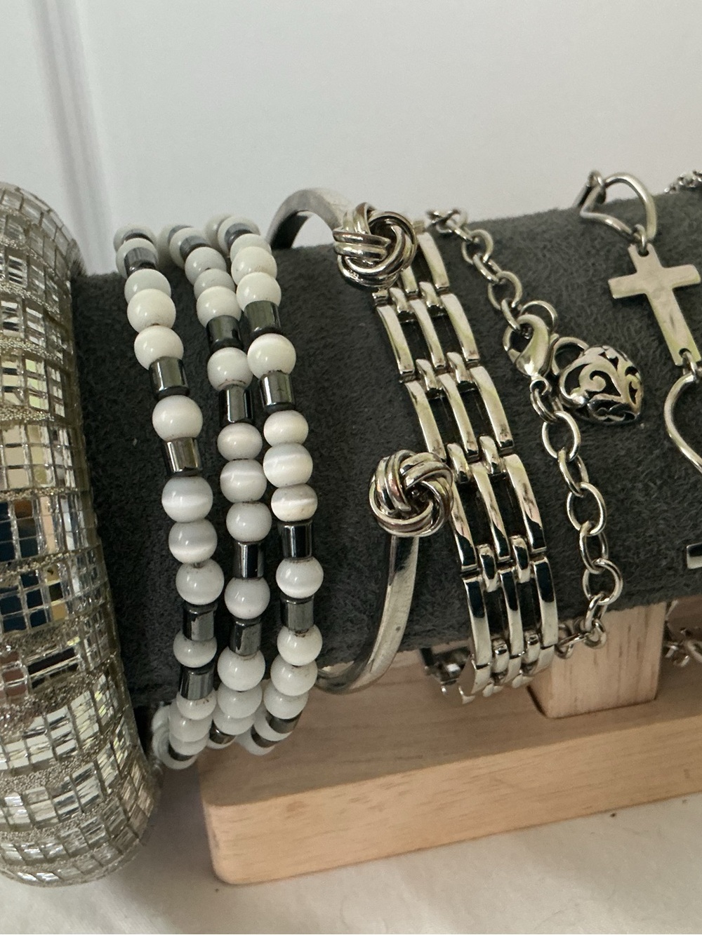 10-Piece RESELLERS Silver Bracelet Lot - Picture 5 of 5